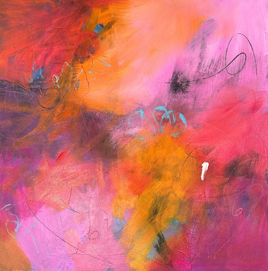 Penchant for Pink 36x36