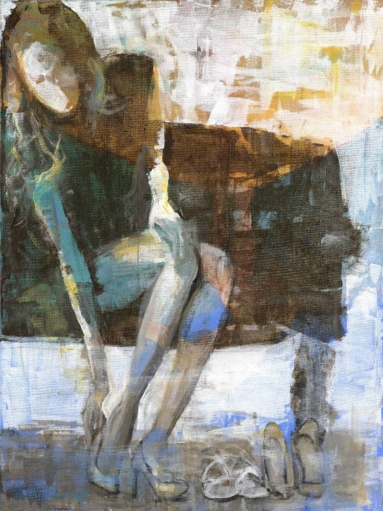 abstract figurative painting by carol macconnell